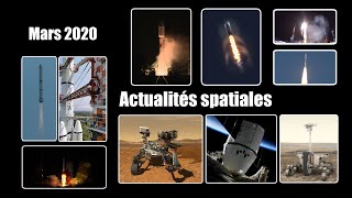 L'actualité spatiale de mars : Exomars, Perseverance, effet du Covid-19 et lancements