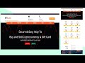 Build  a Simple Cryptocurrency and Gift Card Trading Website with HTML, CSS , JavaScript