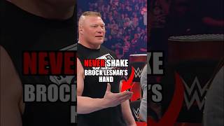 Seriously, just don’t shake Brock Lesnar's hand #Short