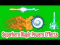 Superhero Magic Powers Green Screen Effects Video