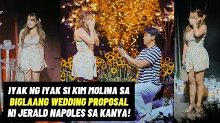 ACTUAL FULL VIDEO! Nakakaiyak na WEDDING PROPOSAL ni Jerald Napoles kay Kim Molina ENGAGED NA SILA!!