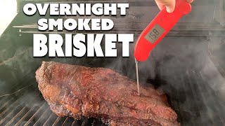 Overnight Smoked Brisket Recipe | How to Cook a Brisket on a Pellet Grill