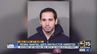 Peoria Martial Arts Instructor Arrested