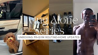 Living Alone Series| PR Unboxing+ Gym Routine+ More Home Updates+ Vibes