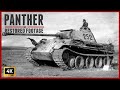 Intense 4K WW2 Panther Restored Footage.