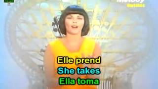 Learn French with songs: Mireille Mathieu, La paloma adieu (Popular Music of France)
