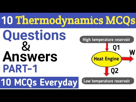 Thermodynamics : Multiple Choice Questions And Answers (MCQ) | Part-1 ...