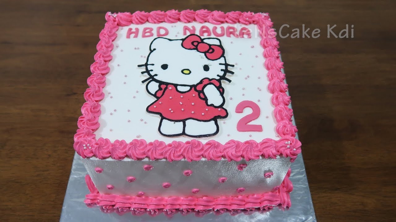 Gambar Kue Ulang Tahun Hello Kitty Tingkat Berbagai Kue jpg (1280x720)