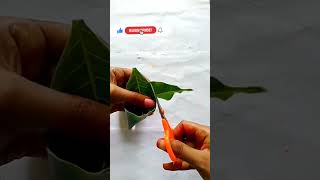 MANGO LEAF MAGIC:FESTIVALDECARATION DIY#shorts#youtubeshorts#mangoleafdecoration#festival#public#diy