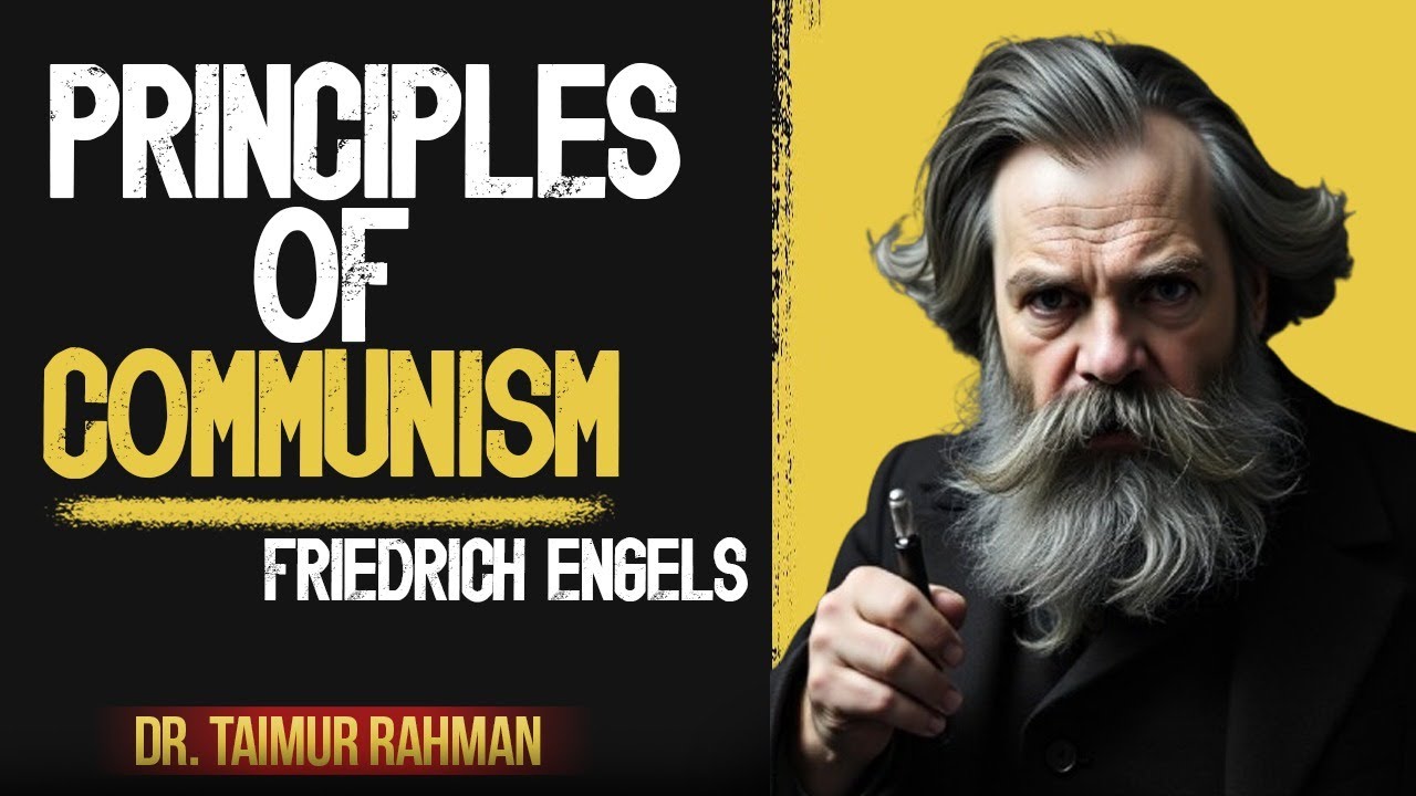 Marxism Lecture 16 Principles Of Communism Communist Manifesto Youtube