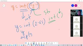 Lesson 4 - type() method, Python type casting