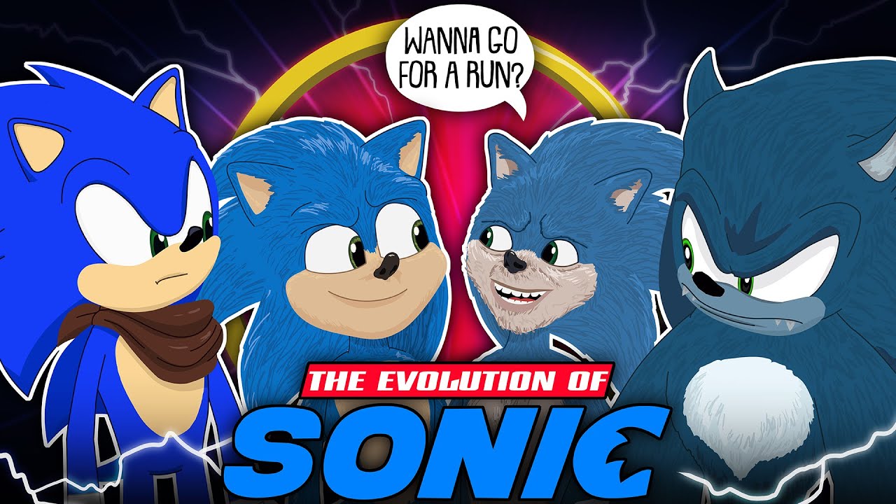The Evolution Of Sonic The Hedgehog Animated Youtube