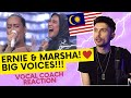 YAZIK reacts to Ernie Zakri Marsha Milan - Cinta X Korban | TikTok Awards Malaysia 2023