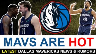 Dallas Mavericks are HOT: Mavs News & Rumors On Luka Doncic, Dorian Finney-Smith, Spencer Dinwiddie