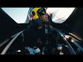 dario costa en avion sur la streif a 350 kmh