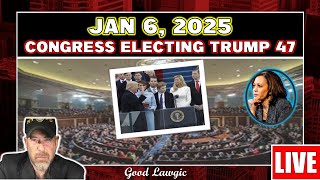 (Starting 12:30 PM EST) LIVEWATCH Jan 6, 2025 Congressional ELECTION Of Our 47th President