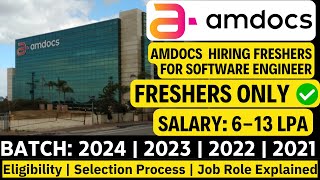 Amdocs Recruitment 2024 | Amdocs OFF Campus Drive For 2024 , 2023 Batch Hiring