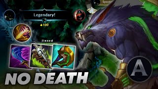 WILD RIFT | WARWICK BEST BUILD JUNGLE PATCH 5.0B ( NO DEATH )