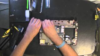 TOSHIBA T215 T215D take apart video, disassemble, how to open disassembly