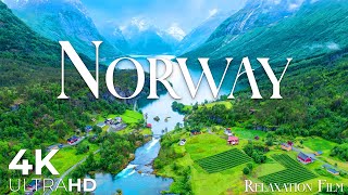 NORWAY 4K • Soothing Music with Scenic Relaxation Film • Nature Video Ultra HD