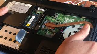 MSI CR 640 Laptop Repair : Overheating and HD Replacement - DIY and save money