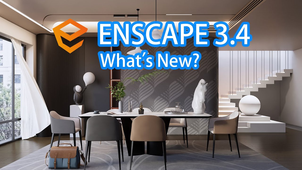 Enscape 3.4 New Feature Update First Review ! Check Out What’s New In ...