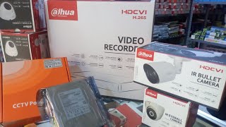 Dahoua xvr dvr/ Camera Dahoua/ Unboxing and Reviews