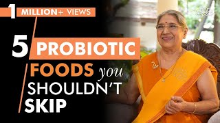 The best Probiotic foods to improve gut health | Dr. Hansaji Yogendra