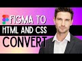 How to Convert Figma Design to HTML and CSS (Figma Tutorial)