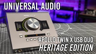 Universal Audio Apollo Twin X USB DUO Heritage Edition - With USB-C!