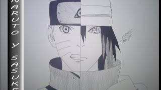Como Dibujar A Naruto Y Tobi Obito