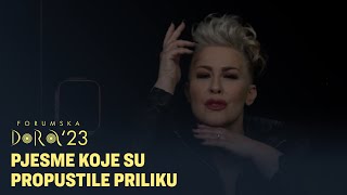 Forumska Dora 2023 - Pjesme koje su propustile svoju priliku