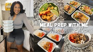 PESCATARIAN MEAL PREP W/ ME | High Protein Meals for Fat Loss | Journey to Slim Thick