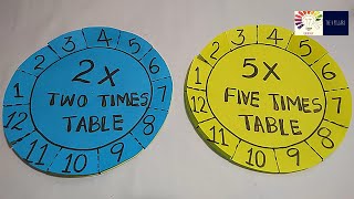 Maths Working Model | Maths Game For Students | Multiplication Table Wheel Math TLM | Math Project