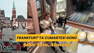 SATURDAY IN FRANKFURT | City tour, shopping, drinking coffee | Vlog