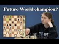 This 16-year-old girl plays chess like God