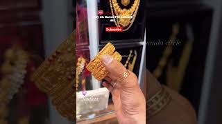 👌30 ಗ್ರಾಮ್ ಅಲ್ಲಿ ಚಿನ್ನದ ಬಳೆ ಎಷ್ಟು ಗ್ರಾಂಡ್ ಆಗಿದೆ |Gold bangle designs #goldbangles