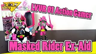 รีวิว ฟิกเกอร์ไรเดอร์เอ็กเซด(ไรเดอร์Exaid) LVUR 01 Masked Rider Exaid [ รีวิวแมน Review-man ]