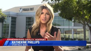 'Goodbye for now, my love': Fallen Tulare County deputy's wife speaks at funeral