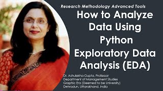 How to Analyze Data Using Python Exploratory Data Analysis (EDA)(Python)(data analysis)