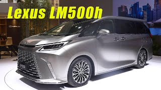 上海車展最豪MPV！雷克薩斯LM500h，2.4T混動配超豪華內飾 | lexus LM500h MPV 2023