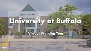 University at Buffalo (North Campus) - Virtual Walking Tour [4k 60fps]