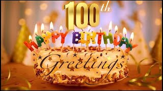 100th Birthday Greetings