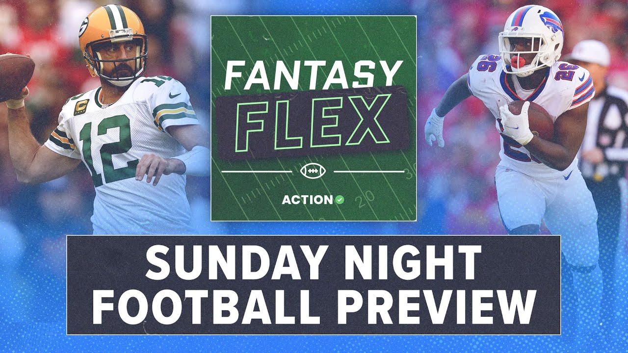 NFL DFS Week 8: SNF Packers Vs Bills | Sunday Night Football Fantasy ...