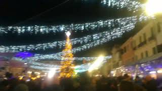 Big vocal orchestra in concerto in piazza ferretto