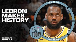 LeBron scores 40 against EVERY NBA team, Lakers' playoff hopes & MORE! | NBA Today