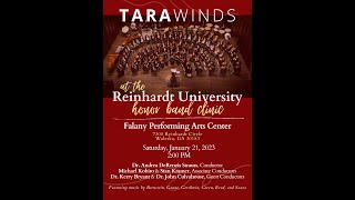 Tara Winds Performance at the 2023 Reinhardt University Band Clinic