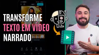 COMO CRIAR UM VÍDEO NARRADO COM INTELIGÊNCIA ARTIFICIAL PELO CELULAR