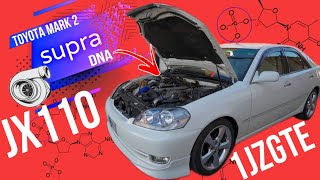 TOYOTA MARK 2 2002 JX110 WITH FACTORY FITTED 2.5L 1JZ-GTE || WALK AROUND