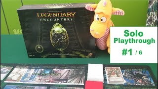 Legendary Encounters: Alien - Solo Playthrough #1/6